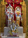Bhagwan Shri Shankar, Shri Parvatiji and Shri Ganeshji